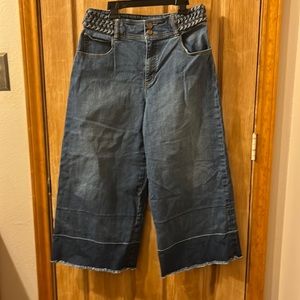 Extra Wide Leg  Capri